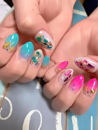 ネイル 菅野 愛花のネイルデザイン