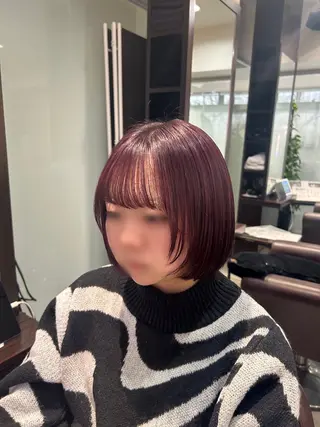 ショート カラー 坂本奈都美 🎀のヘアスタイル