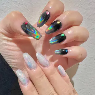 ネイル シモダ カスミ 🦀 @ksm_smdのネイルデザイン