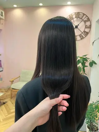 セミロング カラー ヘアアレンジ ブリーチなし/ レイヤー🌿runaのヘアスタイル