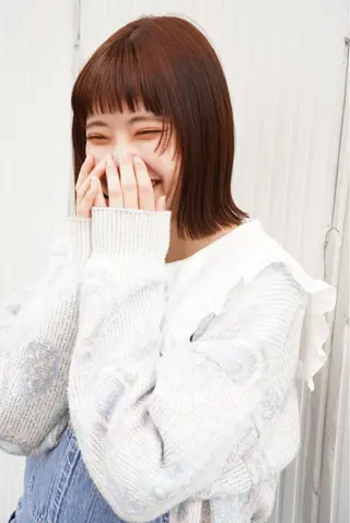 ミディアム カラー ヘアアレンジ JIEN 🌷 sakuraのヘアスタイル