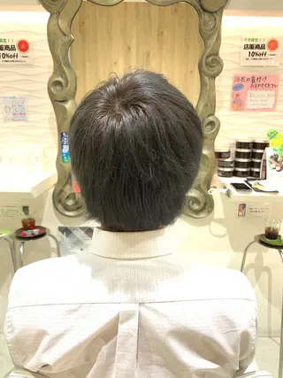 ショート カラー メンズ 松吉 純平のヘアスタイル