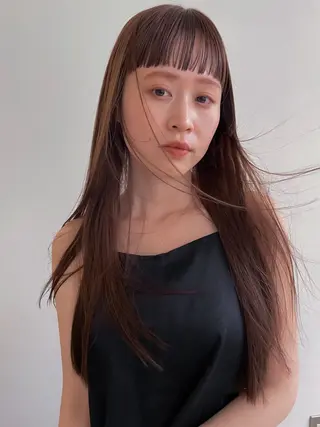 ロング カラー LOREN/ miuのヘアスタイル