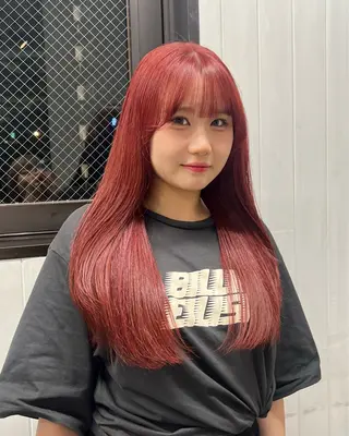 ロング 暖色カラー/レイヤー カット☁️MEI☁️のヘアスタイル