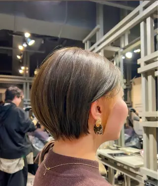 ショート 透明感カラー/恵比寿 /レイヤーカット大場のヘアスタイル
