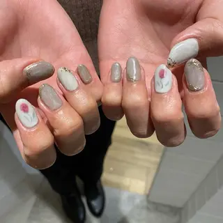 ネイル sio.nail&eyebrow salon shimokitazawa2号店所属・nailist mana𖤐´-のネイルデザイン