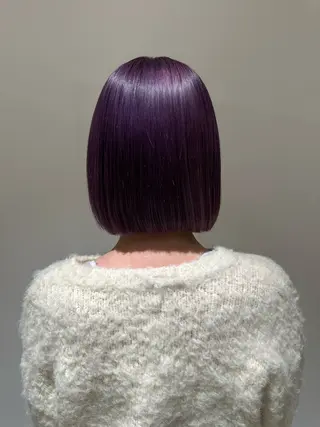 ショート カラー coto所属・艶カラー/ブリーチ 高野菜瑠のヘアスタイル
