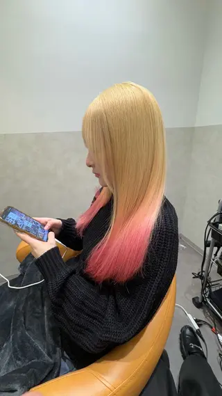 ロング カラー SALOWIN札幌大通り所属・札幌ブリーチカラー/ ダブルカラー/ドイのヘアスタイル