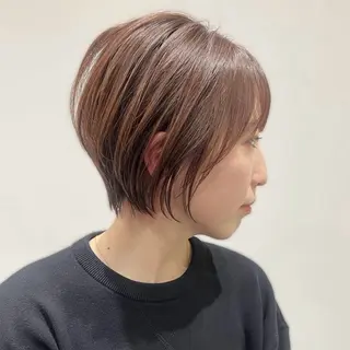 ショート 🎀ayuka🎀/ 艶カラー/ショートのヘアスタイル