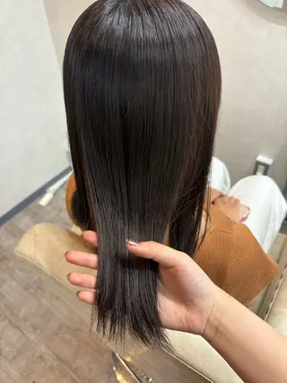 ミディアム 韓国風透明感カラー／ Natsumiのヘアスタイル