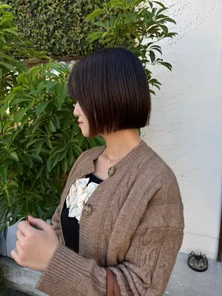 ショート Chiho / 梅田 / ボブ/ パーマのヘアスタイル