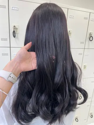 セミロング MOE 福岡韓国ヘア✧︎のヘアスタイル