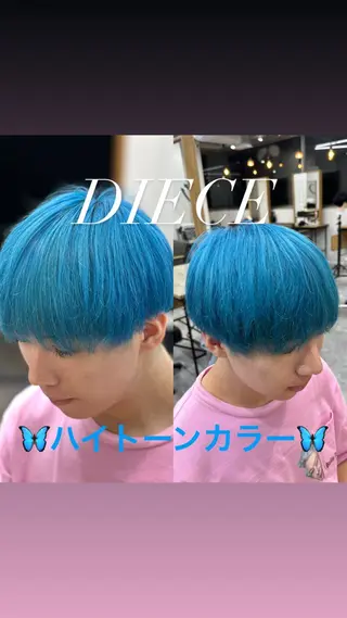 ロング カラー メンズ DIECESHIBUYA.所属・🔥《渋谷》メンズ特 化🔥ナツキ✁のヘアスタイル