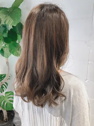 セミロング 質感再生カラー/ 髪質改善/karinのヘアスタイル