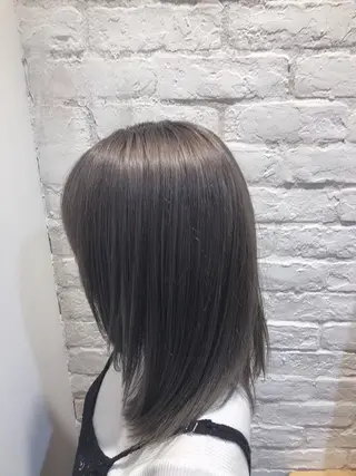 ミディアム カラー レイヤー/メンズ /髪質改善 廣島公平のヘアスタイル
