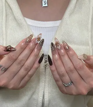 ネイル if Hair＆Nail Salon所属・IKA /海外ネイル /個性派/ワンホンのネイルデザイン
