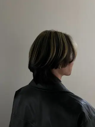 ショート リュウキ/レイヤー/ 暖色系カラーのヘアスタイル