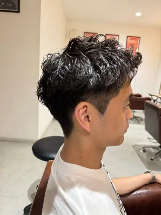 メンズ check&chack所属・北岡 大輝のヘアスタイル