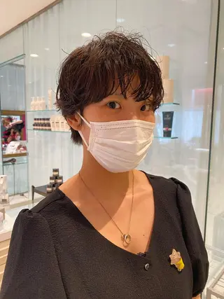 ショート パーマ driP.　by HAVANA所属・パーマ / ボブ /ショート 谷口 陸のヘアスタイル