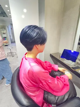 ショート カラー 🌈ウルトワ水素 髪質改善naru🌈のヘアスタイル