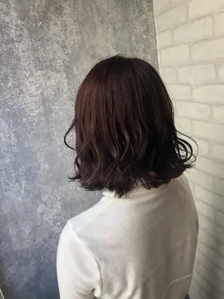 カラー 山浦 伶奈のヘアスタイル