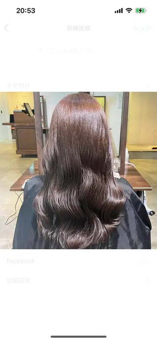 カラー ばんちなつ / ボブ/透明感カラーのヘアスタイル