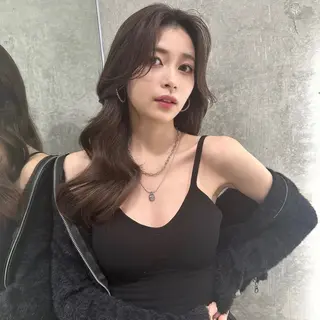 ロング ♡Yoshino♡ 色っぽトレンドヘアのヘアスタイル