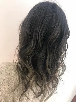 カラー 茅ヶ崎/ハイライト/ ハイトーン/関口実華のヘアスタイル