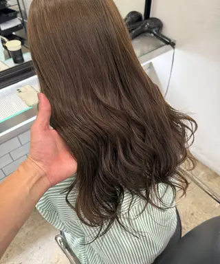 ロング カラー YUTO歴9年 ベージュの透明感得意のヘアスタイル