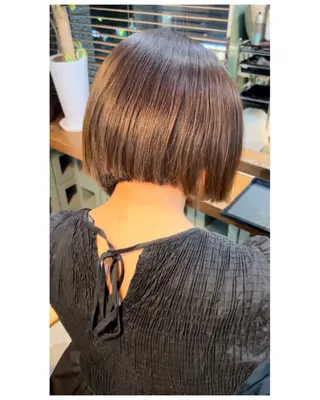 ショート 艶×透明感カラー♡ カットモデル募集中のヘアスタイル