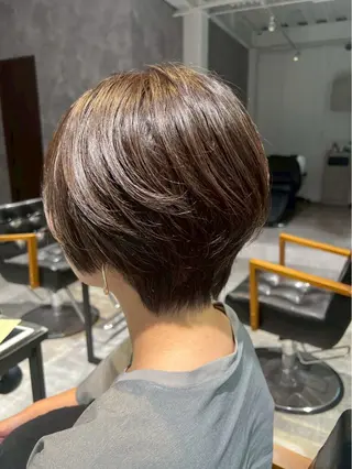 ショート 髪質改善ヘアエステ&縮毛矯正専門店One…所属・萩中怜奈💫髪質改善 &縮毛矯正専門店🌟のヘアスタイル