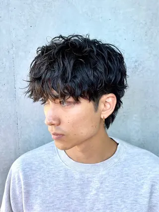 メンズ スパイキーショート メンズ特化/鈴木美璃のヘアスタイル