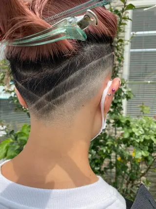 ショート 永沼 真依のヘアスタイル