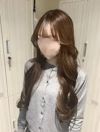 ロング clanc横浜所属・🎀艶髪ガーリーカラ ー/miruki🪽のヘアスタイル