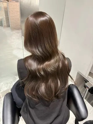 ロング カラー 韓国ヘア🎀艶髪 RISAのヘアスタイル