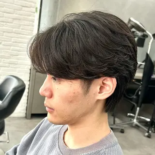 パーマ メンズ 韓国ヘア🇰🇷 メンズパーマ/つかさのヘアスタイル