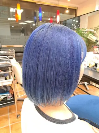 ショート カラー 💜𝑳𝑼𝑵𝑨 🌻母良田愛美🌻のヘアスタイル