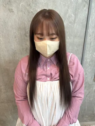ロング カラー botan🪷☆*。 レ ナのヘアスタイル
