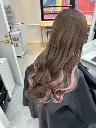 ロング カラー NAOKI /海外風のヘアスタイル