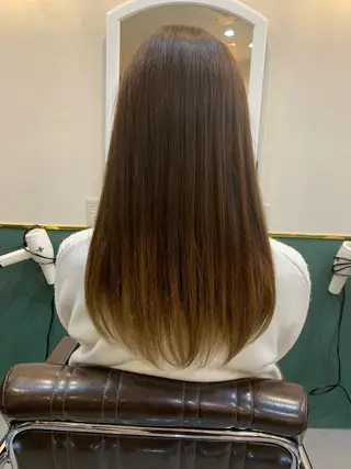 ロング 大木 華のヘアスタイル
