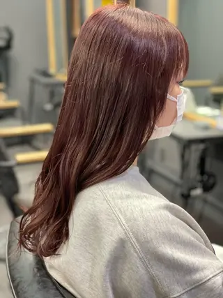 セミロング カラー エクステ/カラー/ TOMOYUKIのヘアスタイル