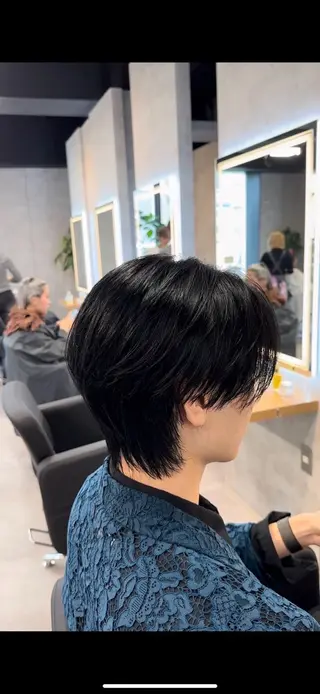 ショート カラー パーマ メンズ メンズスペシャリスト 👑/YUTAのヘアスタイル