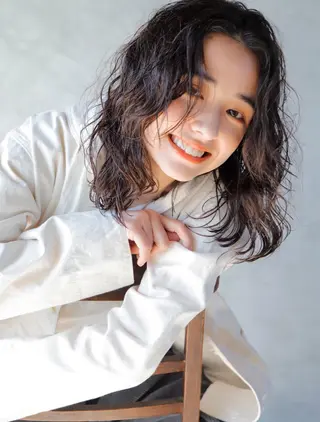 ロング Gain KAKKY 千種/池下駅3分のヘアスタイル