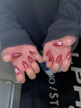 ネイル NAIL and EYELASH ALPHA.所属・ALPHA. 姫繇のネイルデザイン