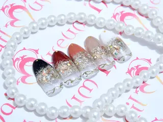 ネイル マグネットネイル💛 Hayakawaのネイルデザイン