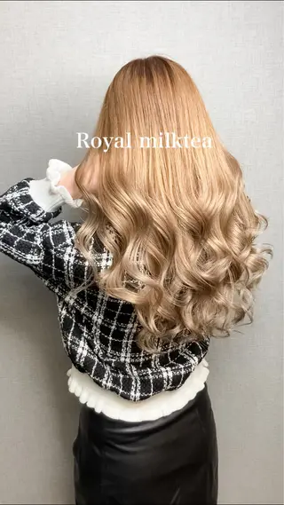 ロング カラー Selenehair 三条本店のヘアスタイル