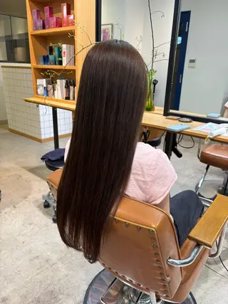 ロング カラー sion karin୨୧˙˳⋆のヘアスタイル