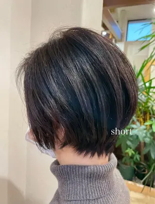 ショート 疋田 伽菜子のヘアスタイル