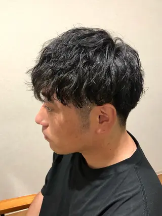 パーマ メンズ latva所属・latva:メンズ ✂︎Riko...のヘアスタイル