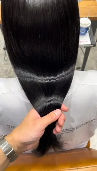 ロング カラー 透明感🫧 佐藤歩夢のヘアスタイル